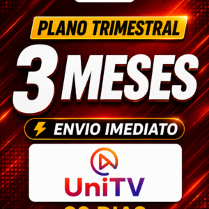 Recarga UniTV 90 Dias